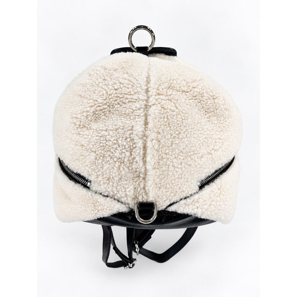 Rebecca Minkoff Shearling & Leather Backpack - Picture 11 of 11
